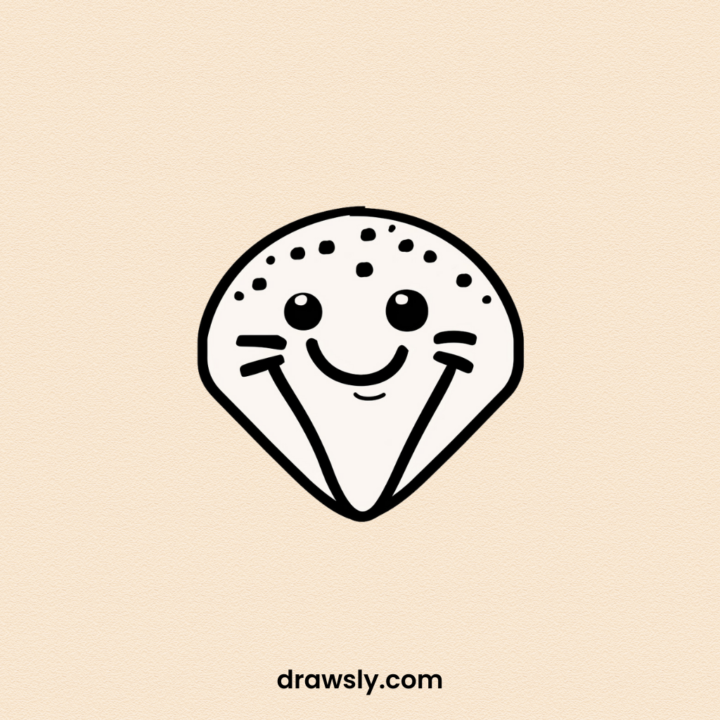 Cute Easy Dazzling Diamond Drawing Idea