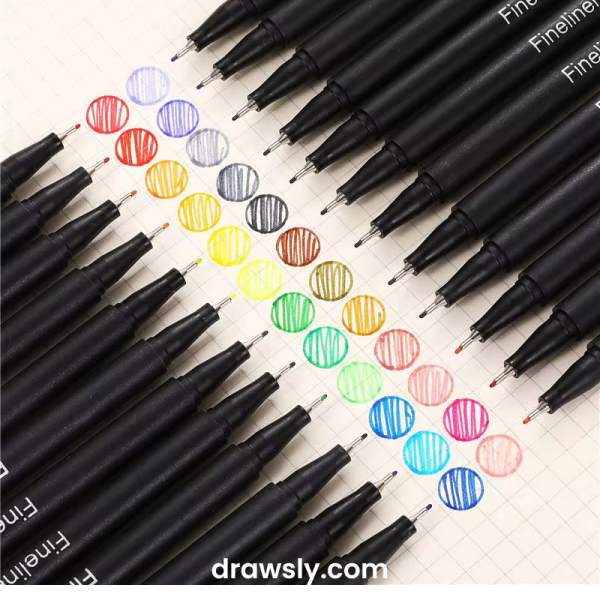 Fineliner Marker Pens